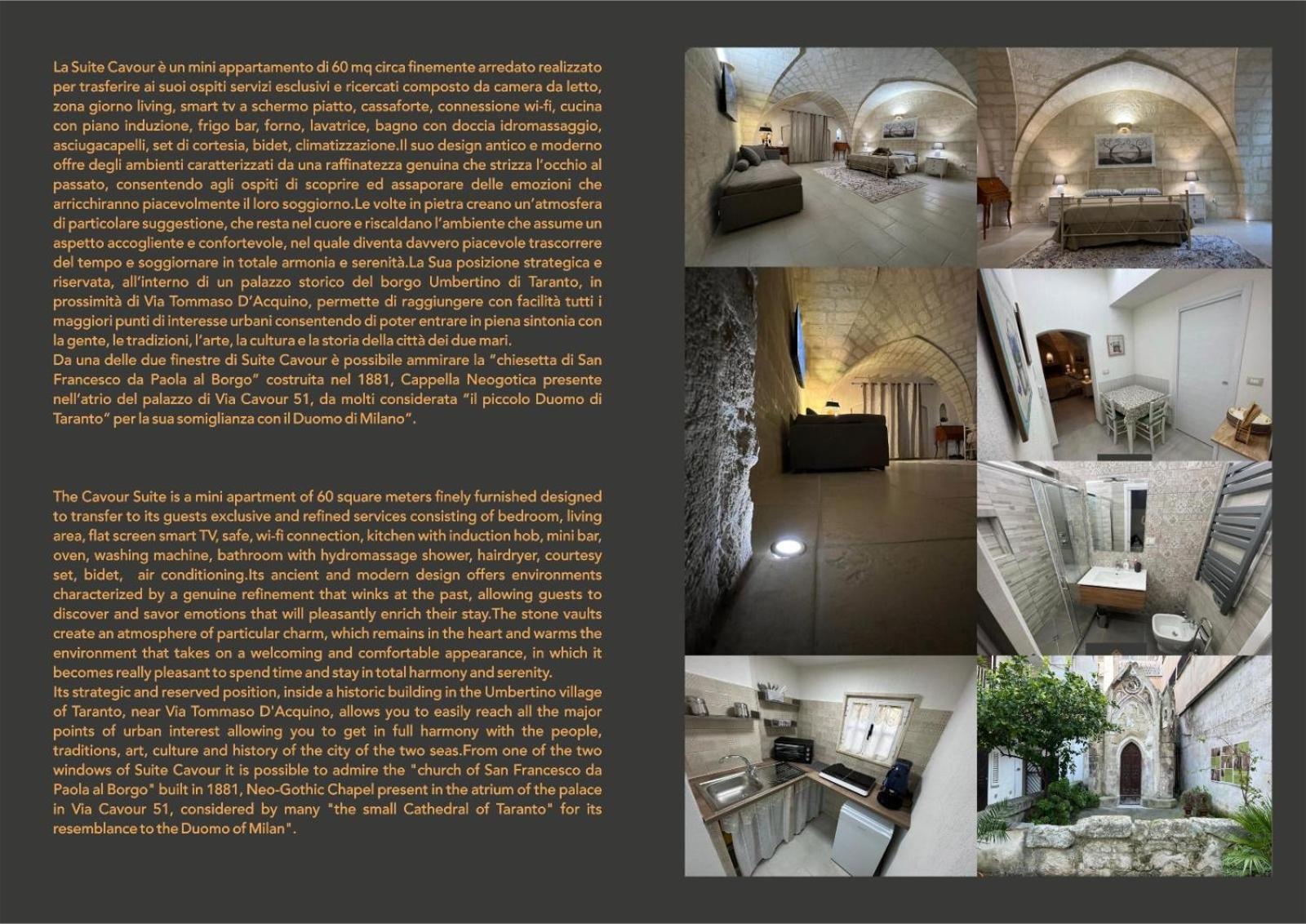 Suite Cavour Luxury Home Taranto Exteriör bild