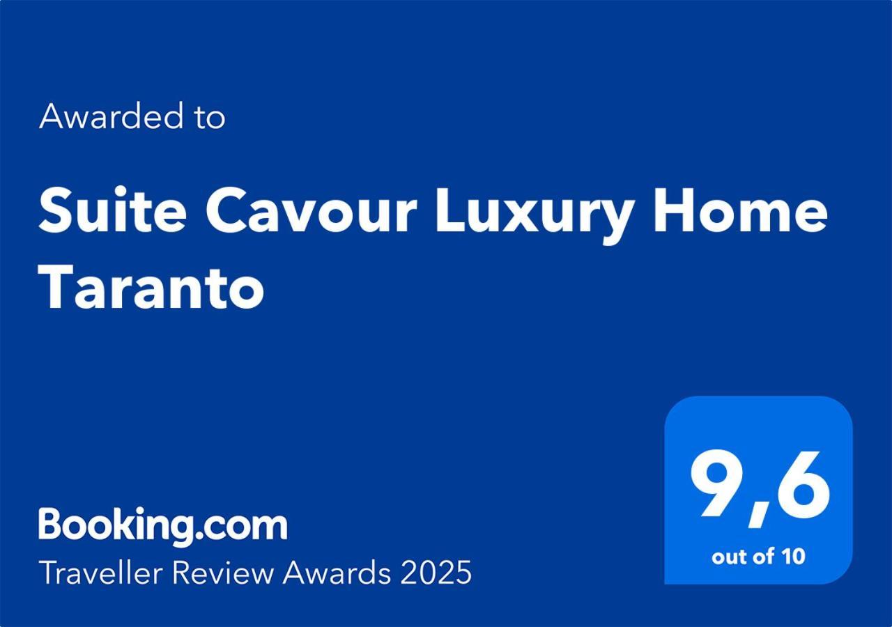 Suite Cavour Luxury Home Taranto Exteriör bild
